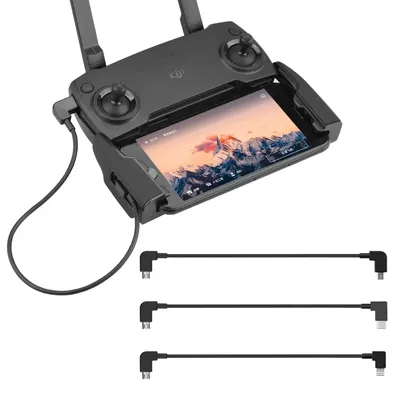 30CM Tablet Phone Type-C Micro-USB OTG Data Cable Adapter for DJI Spark Mavic Pro Air 2 Zoom Mini