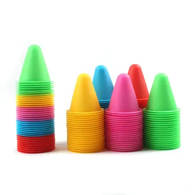 30PCS Road Signs Obstacles Cone Roller Skating Training Obstacles Surrounding Zhuang Roller Skating