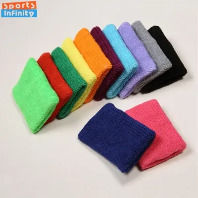 L XL Wristband Sport Sweatband Hand Band Sweat Wrist Support Brace Wrap Guards for Gym Volleyball Basketball Tennis Wrist Band