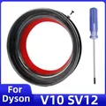 Anello di tenuta fisso superiore del contenitore della polvere per accessori di ricambio per parti di riparazione per aspirapolvere Dyson V10 SV12