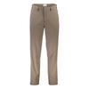Chinos LINDBERGH "Lindbergh Klassische Hose", Herren, Gr. M, braun (deep sand mel), Oberstoff: 35% Polyester (recycelte Fasern), 31% Viskose, 30% Polyester, 4% Elasthan, relaxed fit, Hosen