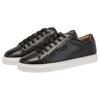 Sneaker JOOP "tinta coralie sneaker yd6", Herren, Gr. 44, schwarz, Rindsleder, modisch, Schuhe