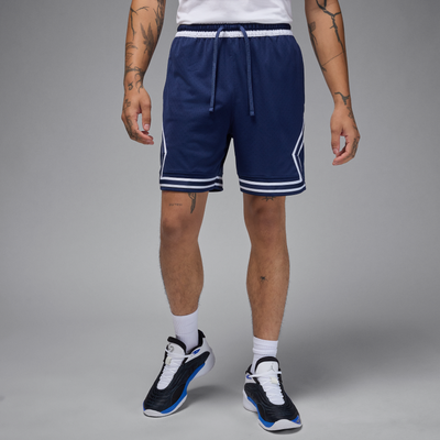 Nike Jordan Sport Men's Dri-FIT Mesh Diamond Shorts - Blue - Polyester