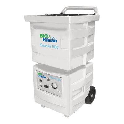 Novatek BioKlean KleanAir 1000 20" x 23" x 40" Portable 2-Speed HEPA Air Purifier with Carbon Filter KA1000 - 1,200 CFM, 115V
