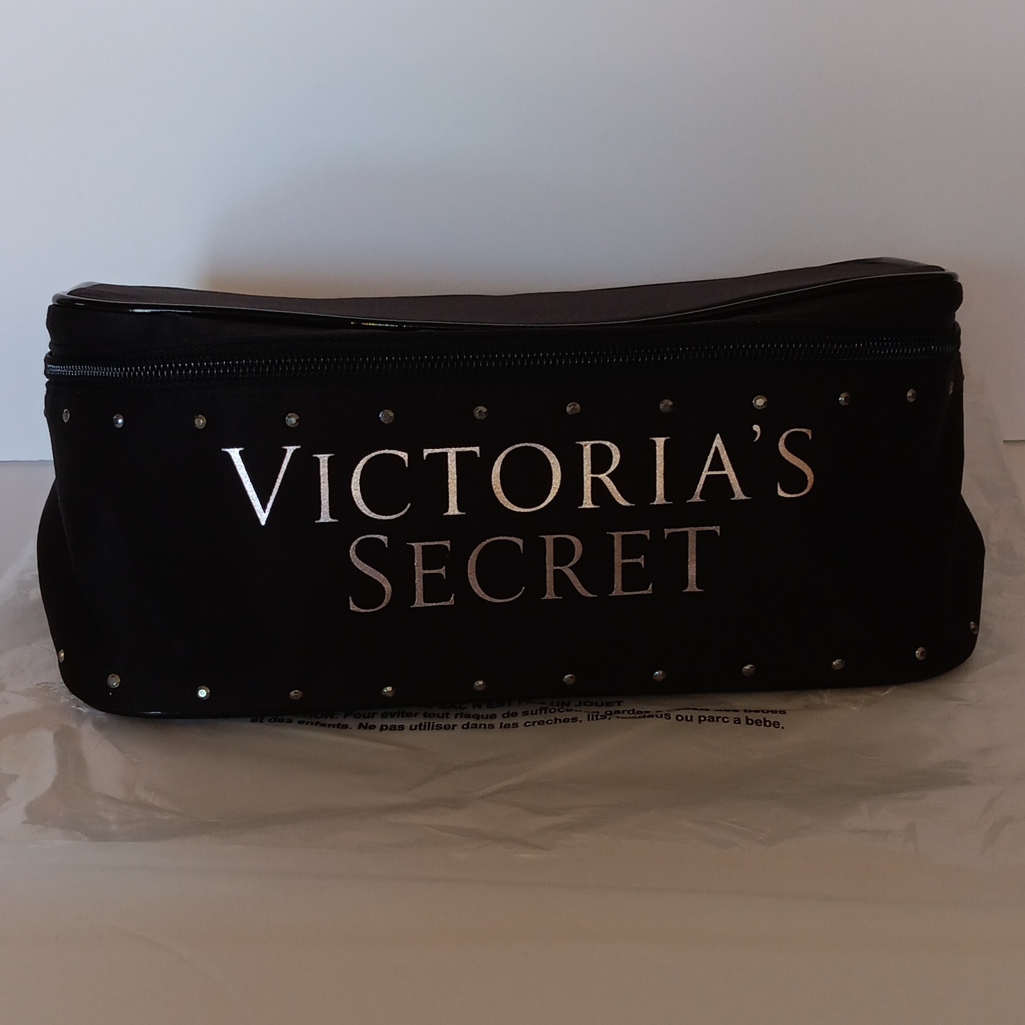 Victoria's Secret Bags | Victoria's Secret Travel Organizer Bag | Color: Black | Size: Travel Bag Size 10"L X 4"H X 5.5"W Inch
