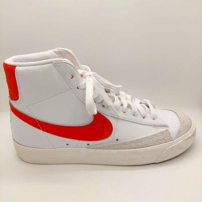 Nike Shoes | Used Men's Nike Blazer Mid 77 Vintage Shoes Size 8 | Color: Orange/White | Size: 8