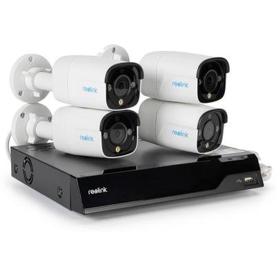Reolink 8ch POE Surveillance System with 4 Bullet Cameras