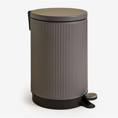 Mülleimer mit Deckel und Pedal Midler Grau Taupe - Sklum Image