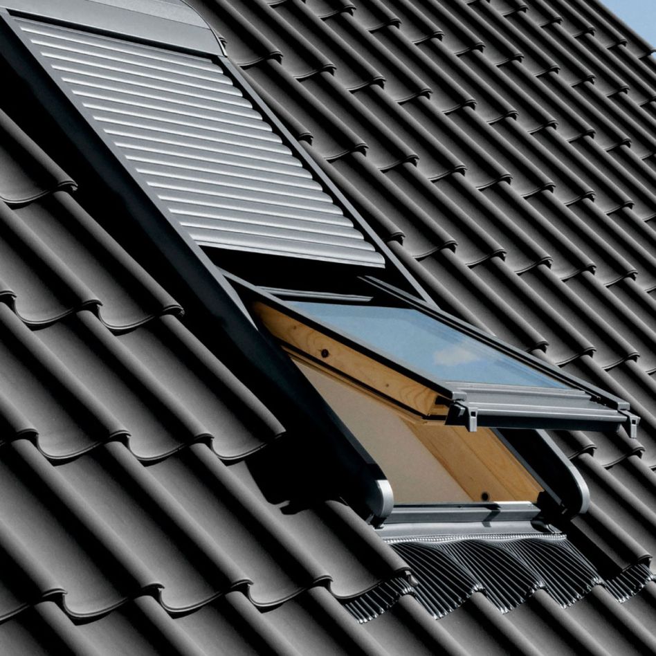 VELUX Elektro-Rollladen SML 0100S Kupfer, 66x140 cm (FK08) Image