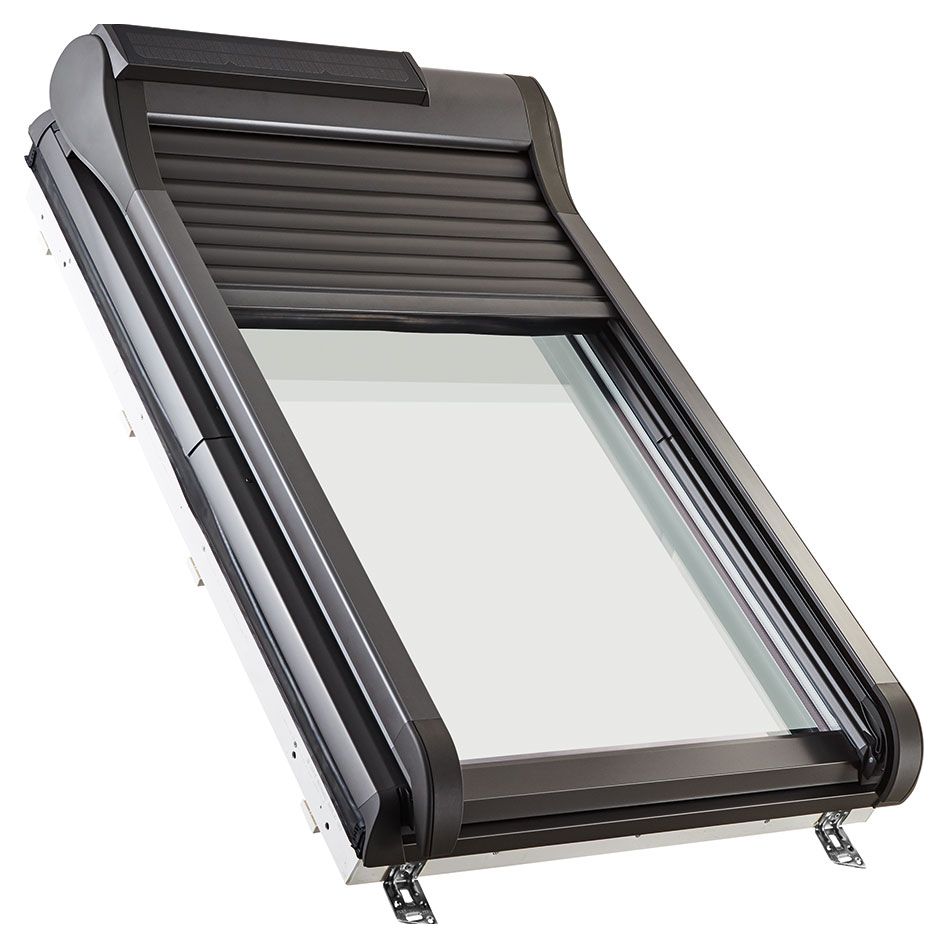 Roto Außenrollladen Designo ZRO S R4R7 Solar Funk, 94x140 cm (9/14) Image