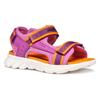 Sandale GEOX "J SANDAL AIRADYUM GI", Kinder, Gr. 34, pink (pink, orange), Textil, Synthetik, sportlich, Schuhe, Trekking Sandale, Klettschuh mit wasserfreundlicher Ausstattung