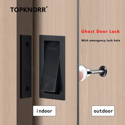 External Sliding Door Lock With Key Hidden Sliding Door Lock Bedroom Ghost Door Lock Door Middle Door Barn Embedded Lock Gates