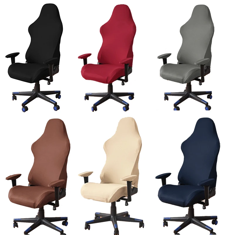 Gaming Esports Stuhl Abdeckung Elastische Sitz Abdeckung Anti Schmutzig Büro Computer Stuhl Abdeckungen Sitz Fall Stretch Image