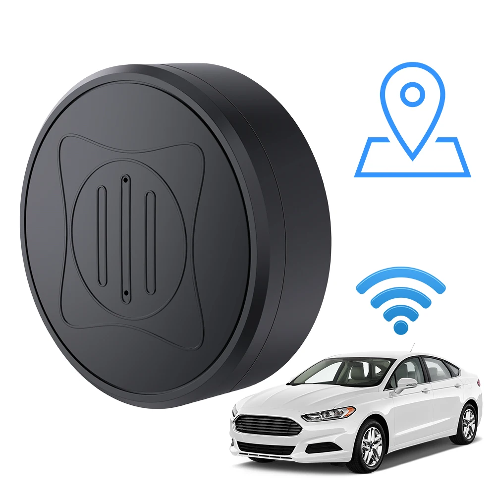 Mini GPS Tracker Magnetische Echtzeit Locator Mini Tracking Gerät Haustier Fahrzeug Verloren Tracker Haustier Kinder Tasche Brieftasche Tracking Image