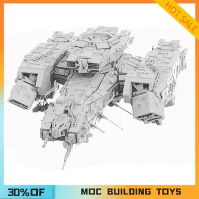 NEUE 9213PCS Angepasst MOC Alien Nostromo raumschiff große Bausteine Technologie Ziegel Kreative Montage Spielzeug Urlaub Geschenk Image