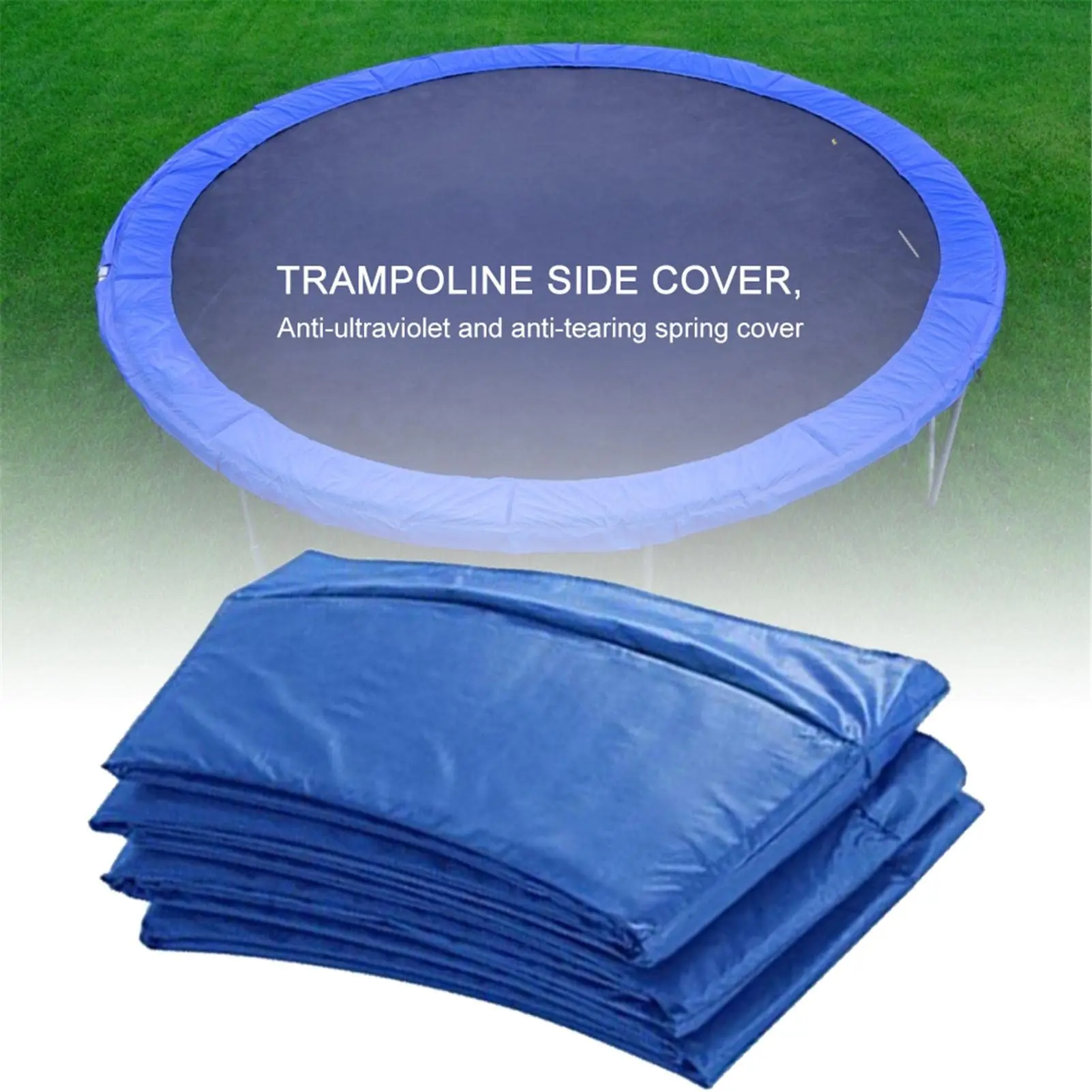 Ersatz-Trampolin-Surround-Pad aus Schaumstoff, 1,8 m, Sicherheitsschutz, Federabdeckung, Polsterpolster, Federabdeckung, UV-beständig Image