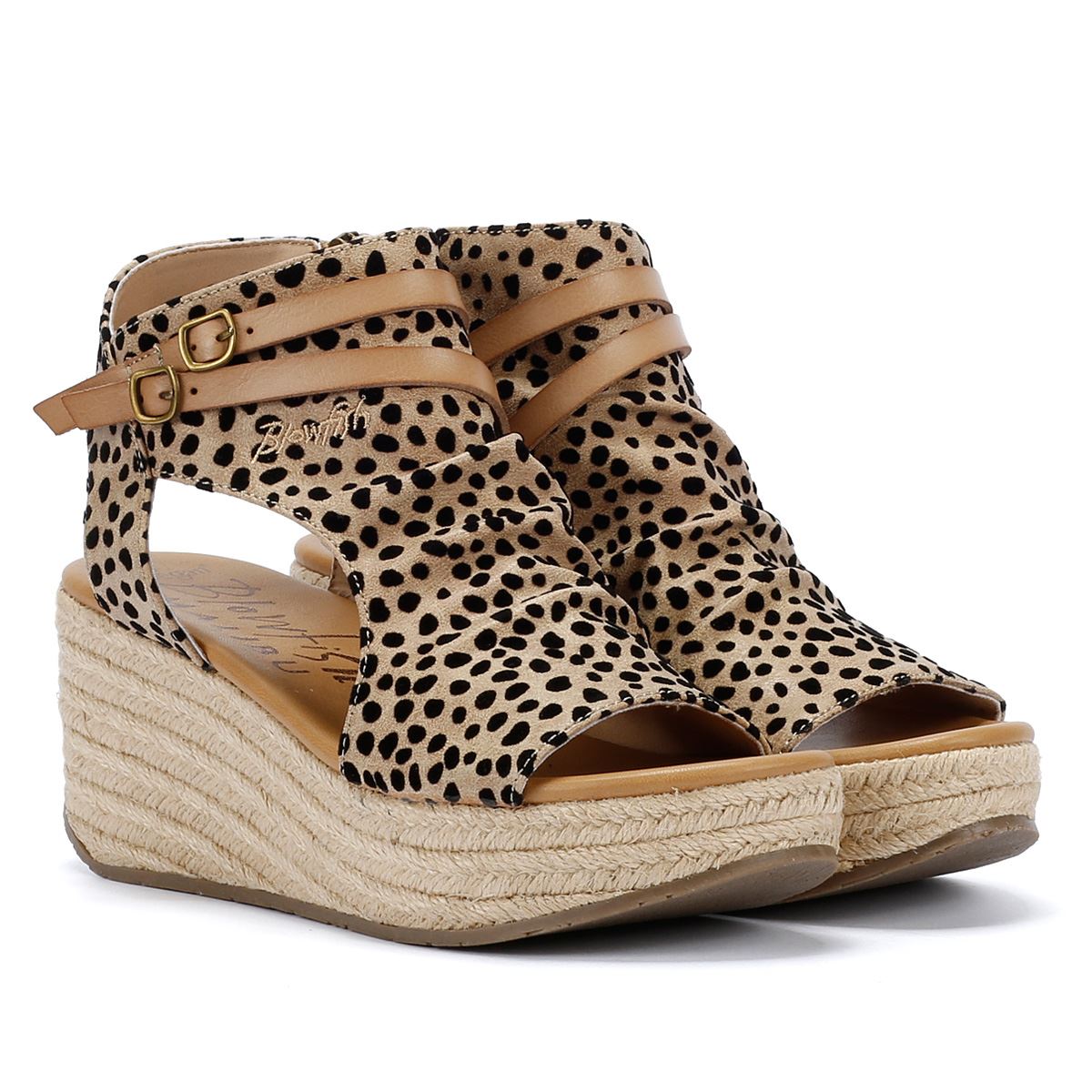 Blowfish Malibu Lacey Damen Sandalen Leopard