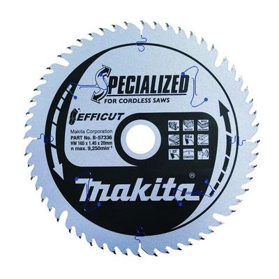 makita Kreissägeblatt »B-57336 EFFICUT« 165,0 mm 56 Zähne braun Image