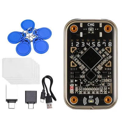 Chameleon Ultra Smart Card Emulator RFID Smart Chip Reader+5Xuid Keychain 5Xcuid Card Compliant To