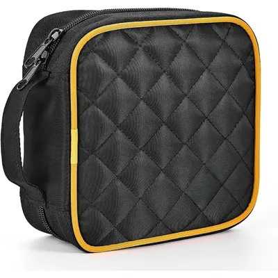 Nylon CD/DVD Case for Car,CD Wallet,CD Storage Disc Wallet Bag With Portable Zipper for Car Home