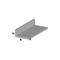 Profil angulaire l cm 200 h argent profilA aluminium 15x10x1 mm tige
