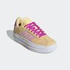 Plateausneaker ADIDAS SPORTSWEAR, Gr. 38, orange tint, bliss lila, flash pink, Leder, Synthetik, sportlich, Schuhe, Design auf den Spuren des adidas Gazelle Bold