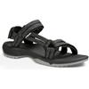 Sandale TEVA "Terra Fi Lite", Gr. 36, schwarz (clbp, city, lights, schwarz, paste), Textil, sportlich, Schuhe Outdoorsandale, mit Klettverschluss