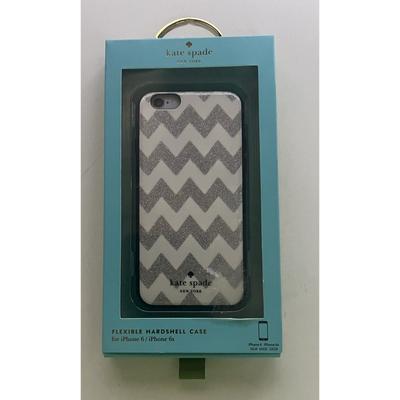 Kate Spade New York Cell Phones & Accessories | Kate Spade Iphone New Case Silver & White Iphone 6 Iphone 6s | Color: Silver/White | Size: Os