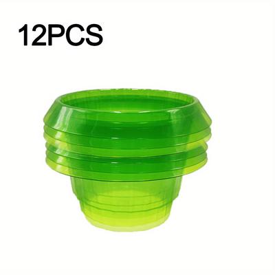 TEMU Garden Cloches Plastic Slug Plant Protection Collars Snail Snail Protection Snail Barrier Without Chemistry Snail Collar Protects Plants To Get Better Image