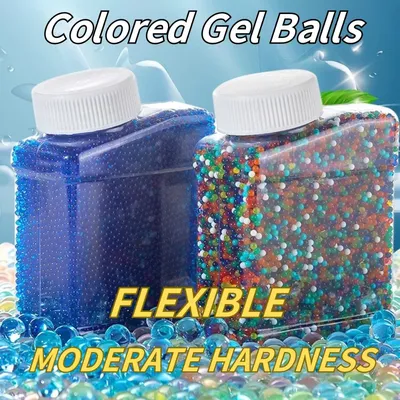 100000 7-8mm Blaster Gel Pistole Munition für Glock Pistole Spielzeug Pistolen Wasser Ball Perlen Image
