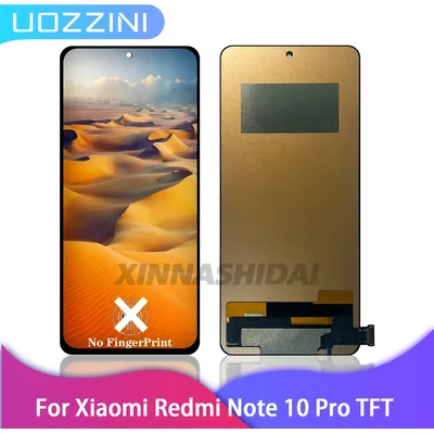 6,67 "NEUE TFT Für Xiaomi Redmi Hinweis 10 Pro 4G Display LCD Touch Screen Für Redmi Note 10 Pro display Ersatz