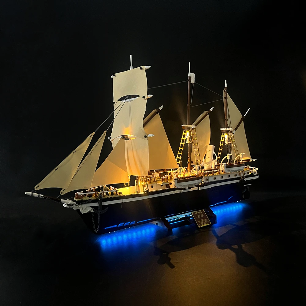 BYB LED-Beleuchtungsset für 10335 Icons Die Endurance Ship-Fernbedienung (keine Lego-Bausteine) Image