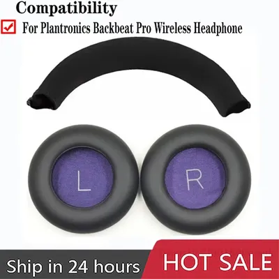 Für Plantronics Backbeat Pro Drahtlose Kopfhörer Ohr Pads Ersatz Schwamm Ohrpolster Headset Ersatz Kopfhörer strahl pad Zubehör