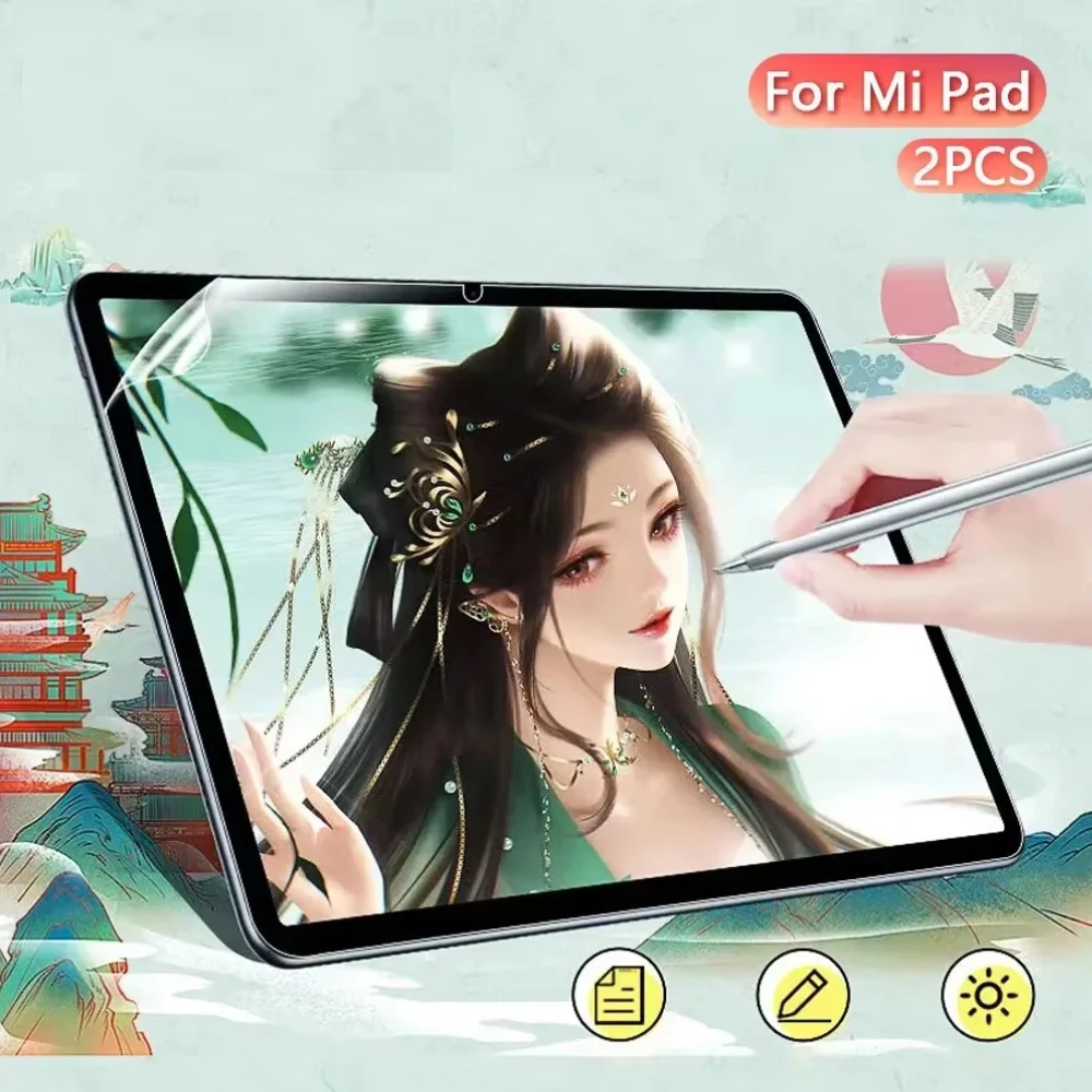 2 stücke Xiaomi Pad 6s Pro Screen Protector Papier Gefühl Film für Redmi Pad 10,61 Mi Pad 6/5 Pro SE 11in Pro 12,1in Papier Gefühl Film Image