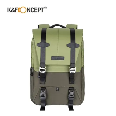 K&F CONCEPT Professional Photography Bag Camera Backpack Camera Bag Can Carry Tripod Ergonomic Design for DSLR/16 Inch Laptop
