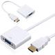 Trade Shop Traesio - Cavo Adattatore Convertitore Hd Da Hdmi Maschio a Vga Femmina Segnale Hdtv -