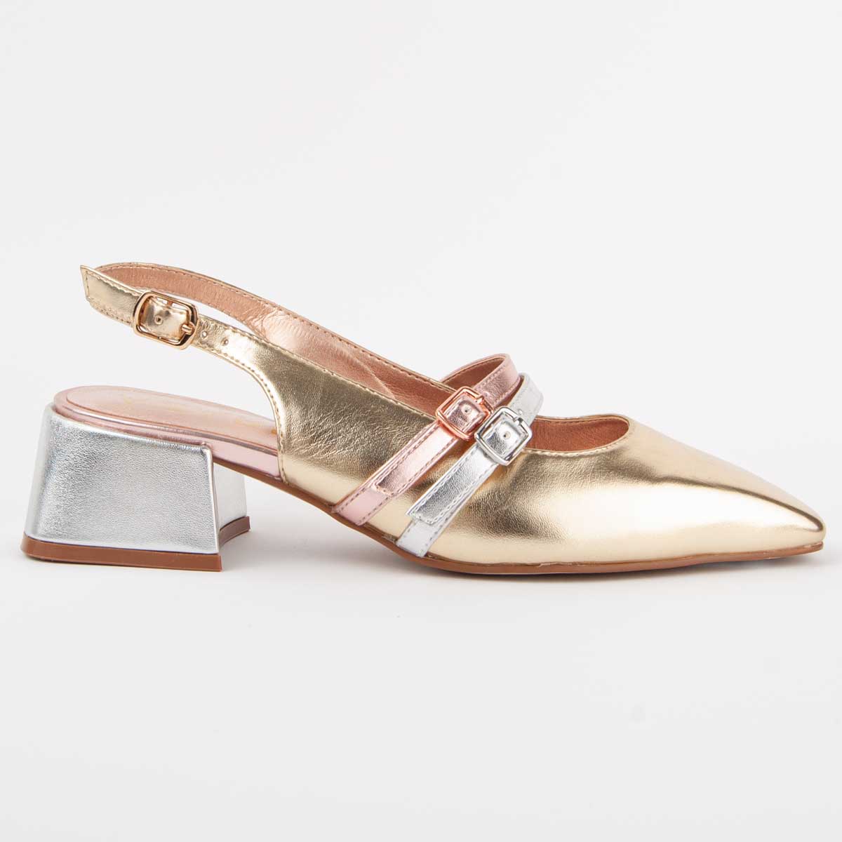 Montevita Absatzschuh Carola2 Gold US 39
