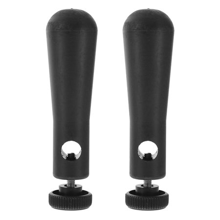 Hemoton 2 Pcs Precision Dispensing Tool Plastic Handle for Glass Cutter Black