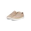 Sneaker TOMMY HILFIGER "TH HI VULC LOW CORE CANVAS", Herren, Gr. 44, beige, Textil, sportlich, Schuhe, Freizeitschuh, Halbschuh, Schnürer mit weich gepolstertem Schaftrand