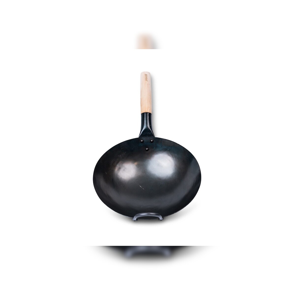 Pasoli-Wok – Profi-Ausführung – Unser runder Eingebrannter, 30 cm Image