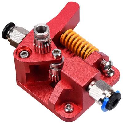 Ersandy - Aluminium Dual Gear MK8 Extruder für CR10S pro RepRap RepRap 1,75 mm 3D Dual Pulley