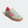 Sneaker ADIDAS SPORTSWEAR "BARREDA", Gr. 37, linen grün, semi lucid rot, wonder weiß, Leder, Synthetik, sportlich, Schuhe