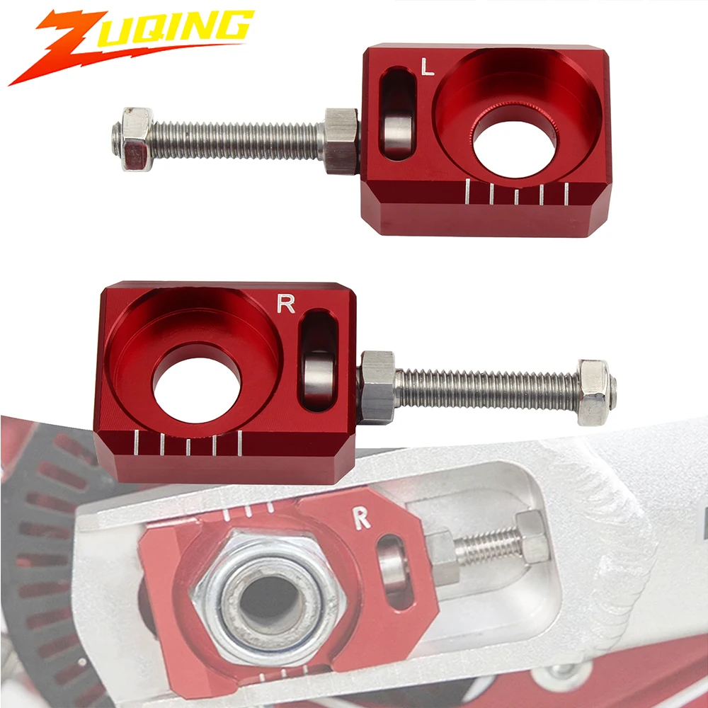 Motorradzubehör für Surron Light Bee X S Segway X260 X160 Kettenspanner Aluminiumlegierung CNC Dirt Bike Elektrofahrrad Image