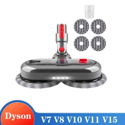 Electric Wet Dry Mop Head Attachments for Dyson v8 v7 v10 v11 v15 Hard Floor Replacement Vacuum Cleaner Accessories