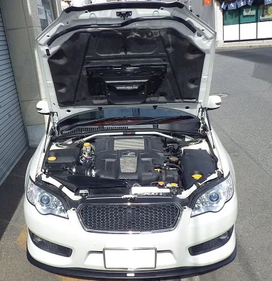 Für 2003-2009 Subaru Legacy Outabck BP Wagon Front Hood Bonnet Gasdruckfedern Lift Unterstützt Stoßdämpfer Dämpfer Prop Zubehör Image