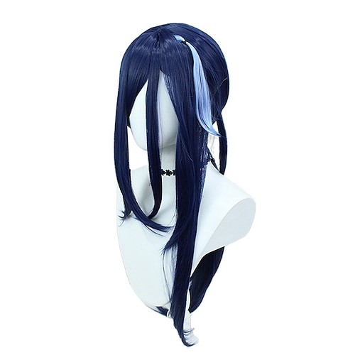 Elementar-Saga Clorinde Anime Cosplay Kostüm Schuhe Cosplay Perücken Cosplay-Anzüge Cosplay Perücken Cosplay Schuhe Halloween Maskerade Leistung Party Mantel Hemd Rock Für Damen Erwachsene Image