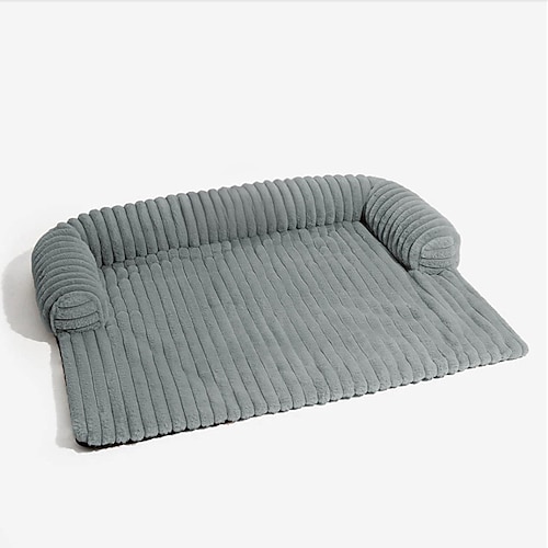 Haustier-Couchbezug für Sofa, beruhigendes Hundebett für Couch, flauschige Plüsch-Hundecouchmatte als Möbelschutz für große, mittelgroße und kleine Hunde und Katzen Image