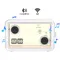 AEEZO L1 Bluetooth Speaker Hi-Fi Audio Clear Glass Screen Dynamic Suspended Lyrics Wireless Portable Audio Video LED Speakers