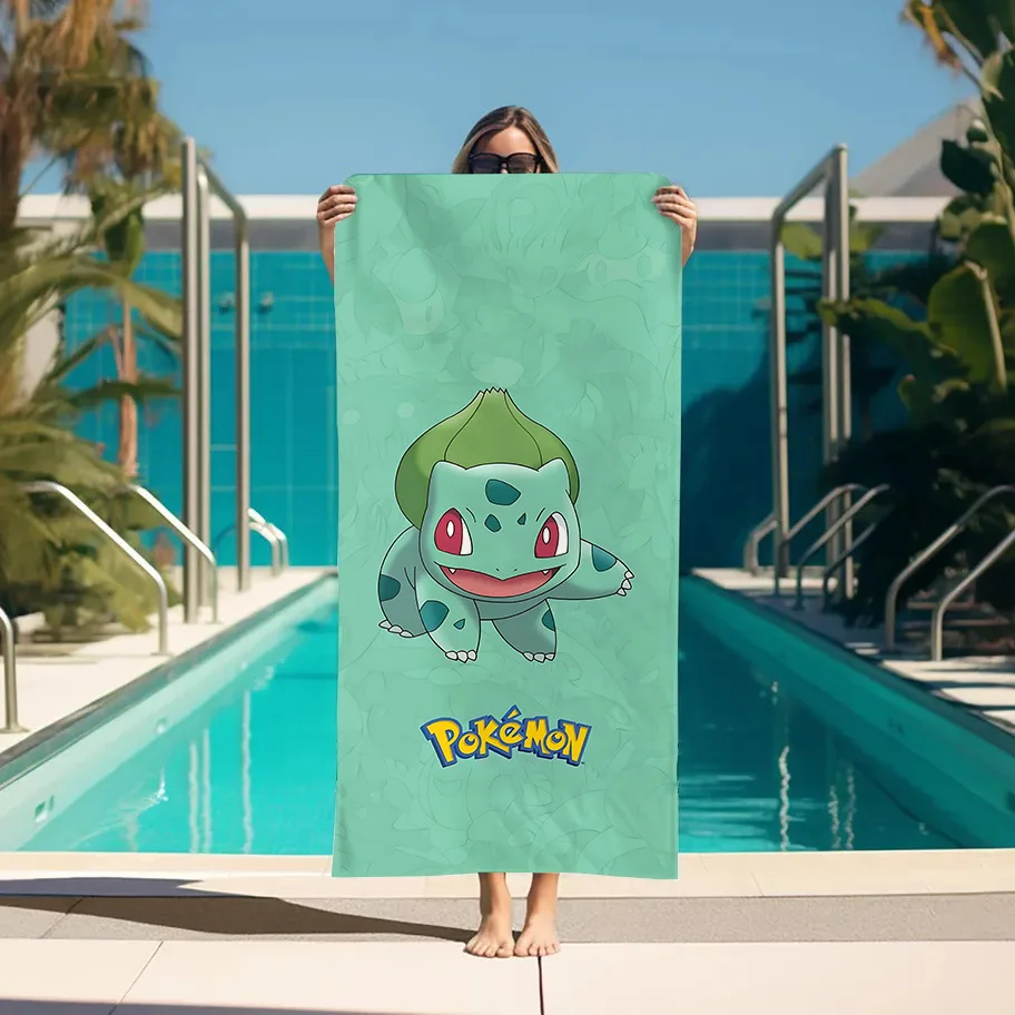 Grands serviettes de bain salle de bain p-pokemones ensemble de salle de bain accessoires Spa serviettes à séchage rapide serviette de gymnastique pour la maison soins personnels Sauna