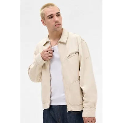 BDG Ecru Tony Harrington Jacket - Cream M at Urban Outfitters